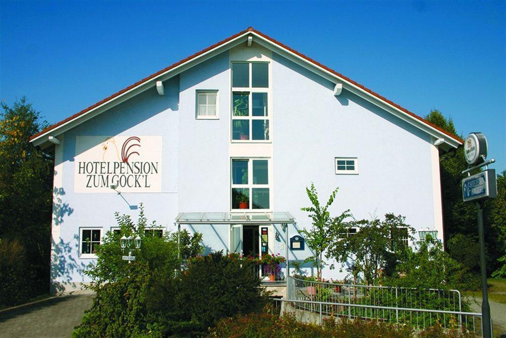 Hotelpension Zum Gockl Allershausen Exterior foto